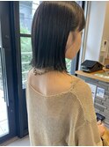 ショートボブパーマ20代30代40代イヤリングカラー大人可愛い