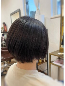 オルオル(OluOlu) ショートボブ×天然100%ヘナ〔八戸,田向〕