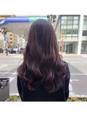 #ピンクブラウン#カシスカラー