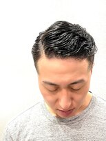 銀座マツナガ 神田店&nbsp;シチサンパートツーブロックスキンフェードモテ髪