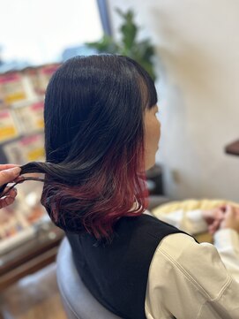 ヘアモード 美結(hair-mode) ちら見せ/イヤリングカラー/ゆるふわ/イメチェン