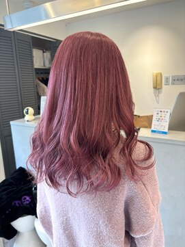 ルーブ トウキョウ(Loob. TOKYO) ローズピンク 池袋iブリーチカラー/ピンクカラー/