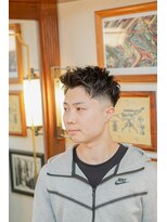 バーバーショップ ダリー(BARBERSHOP DALIE) 爽やかメンズショートスキンフェードスパイキーショート