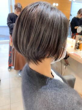 バブ バイネオリーブ(Bab by neolive) ミセスショート/白髪ぼかしハイライト/