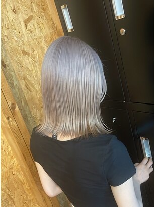 2025年春】ボブ ホワイト アッシュの髪型・ヘアアレンジ｜人気順 