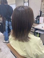 アジールヘア 東上野店(agir hair)&nbsp;20代30代大人可愛いダブルカラーブリーチイルミナカラー