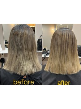 【酸性ストレート導入】髪の状態を見極めた上で"最適な髪質改善"をご提案。柔らかく上品な仕上がりが叶う！