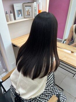 クラウドナイン(CLOUD9)の写真/【倉敷/連島】女性スタッフのマンツーマン施術で美しい素髪を叶えます◎美容ブースもご用意しております♪