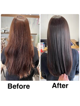 ユーレルム 川崎(U-REALM) 本物のトリートメント【髪質改善】カラー 担当 森