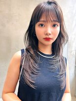 メーヴェ(Mowen) mowen 南堀江　ロングレイヤー　グレージュカラー