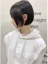 モリオ フロム ロンドン サッポロファクトリー店(morio FROM LONDON)&nbsp;【morio札幌】札幌ショート　大人かわいい黒髪ショートボブ