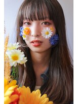 ルシードスタイルアイフラット(LUCIDO STYLE I-FLAT)&nbsp;髪質改善×ロング×ブラウン×艶髪