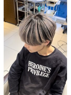 ゼンコー 国分寺(ZENKO) メンズシャドールーツ/ブリーチ/韓国マッシュ/ブロンドシルバー