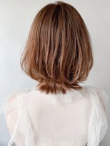 斜めバング薄めバング外ハネボブ愛され大人可愛い#215f0223