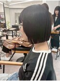 小顔タッセルボブ×似合わせカット[ボブ/縮毛矯正/丸型卵型】
