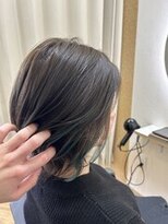 テーラヘアー 東川口店(TELAHAIR)&nbsp;インナーカラー×マッドブルー【TELA HAIR 東川口】