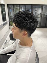 ルーシーズ 鶴見店(Rucy’s)&nbsp;アップバングパーマスタイル