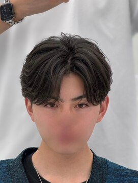 センス 渋谷 宇田川交番前(SENSE) 韓国メンズヘア/カルマパーマ/ニュアンスパーマ*渋谷/MEN'S/眉毛