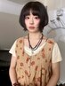 【8月限定】カット+透明感カラー+トリートメント￥15400→￥9900