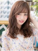フレンチガーリー小顔抜け感バレイヤージュh4大宮20代30代40代