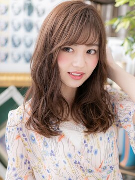 カバーヘア ブリス 大宮西口(COVER HAIR bliss) フレンチガーリー小顔抜け感バレイヤージュh4大宮20代30代40代