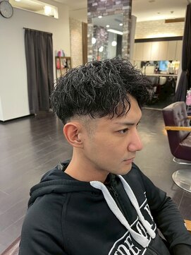 ヘアーメイク ロージー 北18条店(HAIR MAKE ROSY) ツイストスパイラルパーマツーブロックツイストパーマ