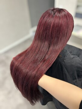 ジェンダーヘア(GENDER hair) レッド系カラー