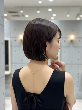 フュー 新小岩(few.) 新小岩/ショート/ブリーチなしカラー/白髪ぼかし/ハイライト