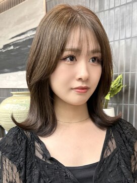 ノード(NODE) 栄フェイスレイヤー透明感カラー小顔