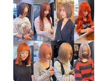 ヘアカラーで個性を楽しんで♪　　