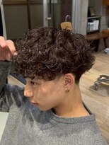 フィフス(fifth) 原宿プードルパーマラウンドマッシュカットツーブロックfifth