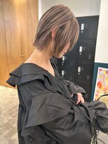 ヘアーブレイス(hair brace)&nbsp;千葉駅/オリーブグレー/小顔/ココアベージュ