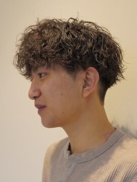 メンズパーマ/熊本メンズパーマ/波巻きパーマ/熊本メンズカット