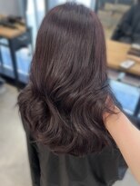 アリュウル 表参道 青山(Allure)&nbsp;ブリーチなしワインレッド＊レイヤーカット