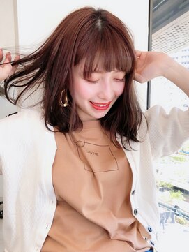 セイドット リー(Say. Ree) Say.ミディアムボブヘーゼルグレージュオリーブグレー表参道青山