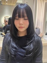 ジーナ 福岡天神(Zina)&nbsp;韓国風／レイヤーカット／ハッシュカット