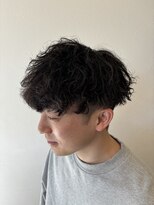 ヘアーアトリエルキナ(hair atelier LUCINA)&nbsp;波巻きパーマメンズパーマメンズカット