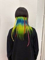 クク 渋谷(QUQU) エクステ ボブ クラゲボブ デザインカット