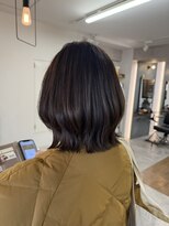 ギルド 清瀬店(GUILD)&nbsp;レイヤーミディアムで大人の軽やかヘア