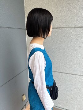 ヘアーアイストゥーレ(HAIR ICI TRE) ストレートパーマ縮毛矯正ボブレイヤーボブ 担当桜桃