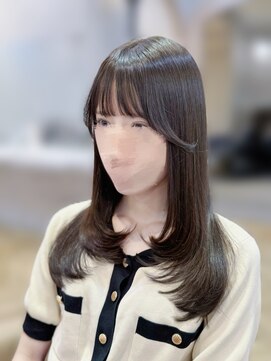 ロンド フィーユ(Lond fille) 韓国顔周り/ハイレイヤーカット/ワンホンレイヤー/銀座