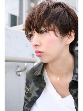 ヘアサロンエム 大宮東口(HAIR SALON M) おすすめウェットベビーショート