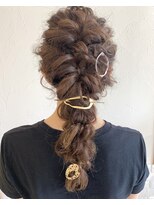 リリィ ヘアデザイン(LiLy hair design) 広島美容院リリィヘアデザイン　　ふわふわ編みおろし