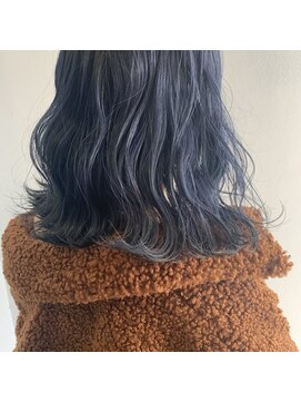 ヌル ヘア デザイン(nullus hair desigh) 透けブル―シルバー