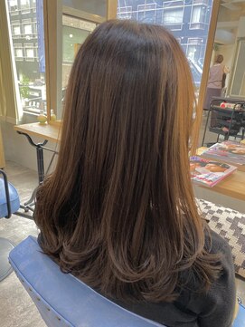 ロア ヘアーコーディネート 四条烏丸店(LoRE hair coordinate) ☆LoRE☆ ロングレイヤースタイル　オルチャンヘア