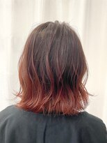 チョコンテ(choconte.)&nbsp;グラデーションカラー アプリコットオレンジ〔内形歩美〕