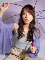 ショコラ アベノ(Chocolat ABENO)&nbsp;#ラベンダーブラウン#大人可愛#フリンジウェーブ#ショコラ阿倍野