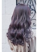 パープルカラー×ハイライト