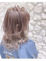 モアナ バイ ヘッドライト 沖縄東崎店(Moana by HEADLIGHT)&nbsp;Moana東崎＃ミルクティー＃ミディアムレイヤー