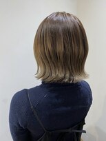 ブゾン(buZon)&nbsp;＊【buZonブゾン】切りっぱなしボブ×ニュアンスカラー